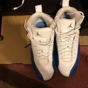 Pair of French Blue Jordan 12